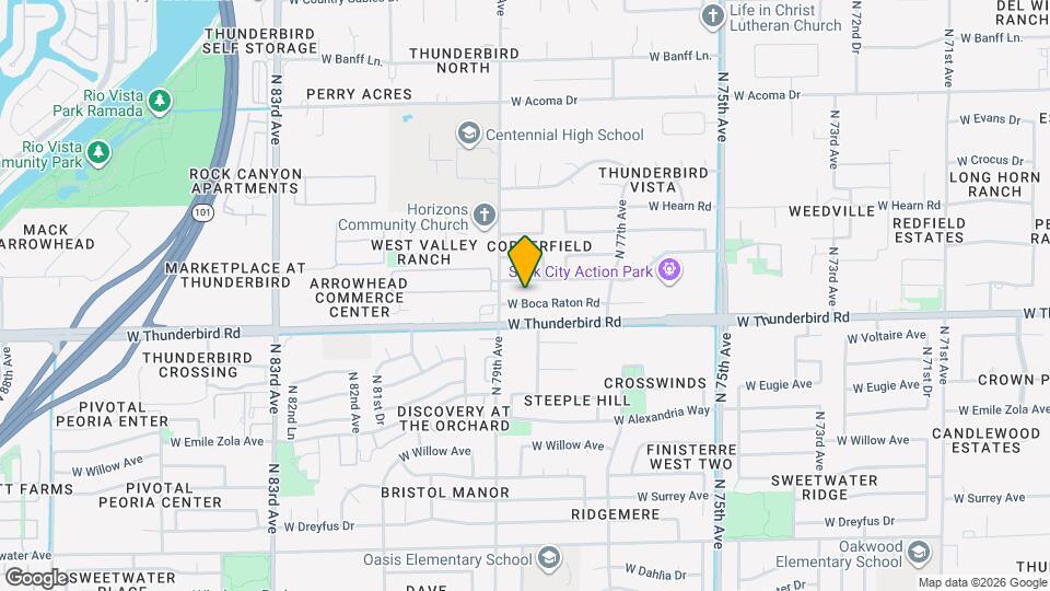 7842 W Boca Raton Rd Map and Location Details