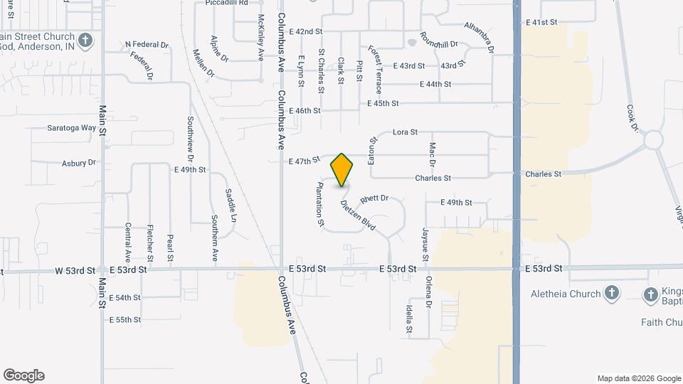 4831 Dietzen Blvd Map and Location Details