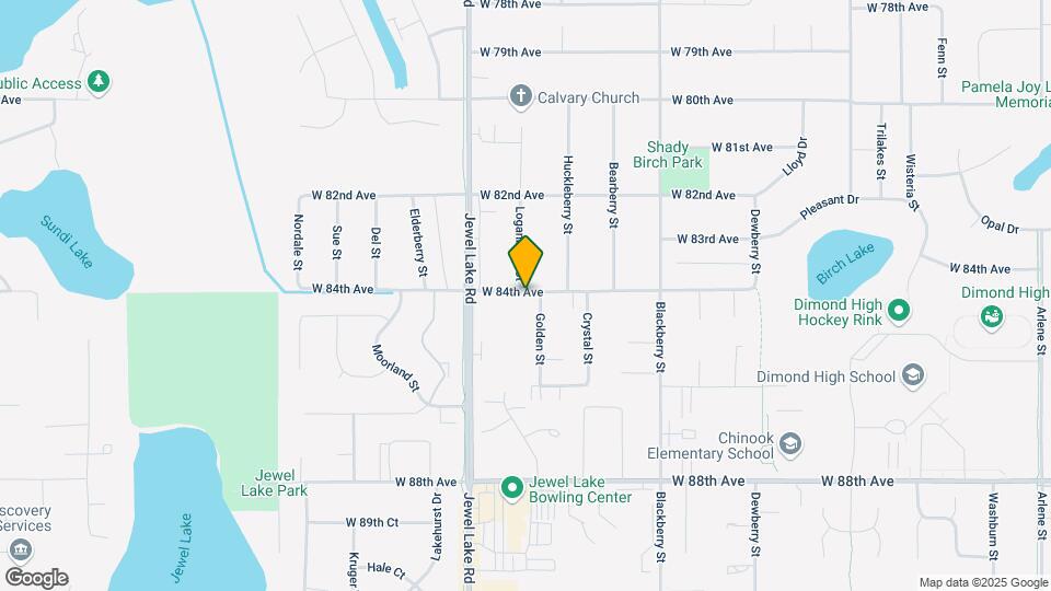 3782 W 84th Ave Map and Location Details