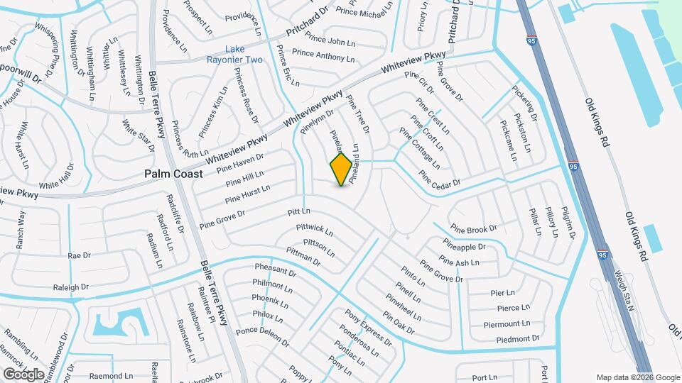 47 Pineland Ln Map and Location Details