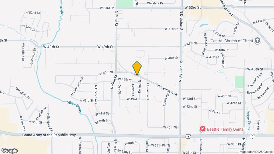 4576 Cheyenne Ave Mapa y Detalles de la Ubicación