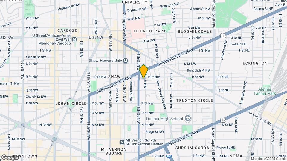 1632 5th St NW Map and Location Details