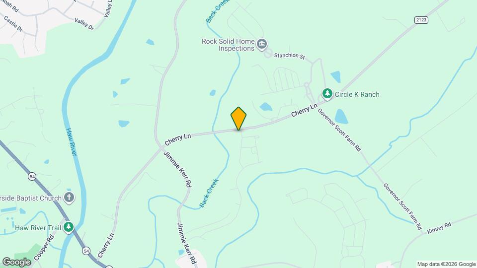 927 Cherry Stem Rd Map and Location Details