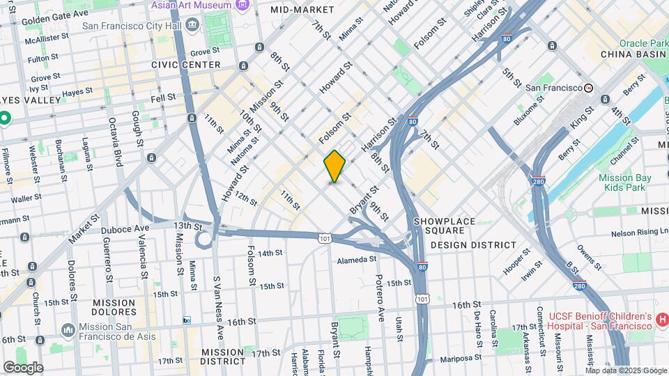 204 Dore St Map and Location Details
