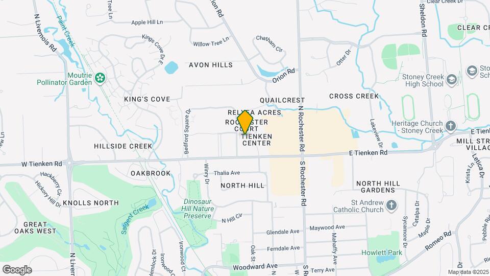 1097 Tienken Ct Map and Location Details