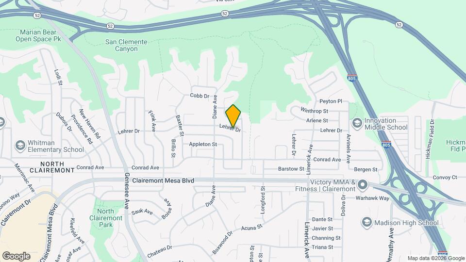 4861 Lehrer Dr Map and Location Details