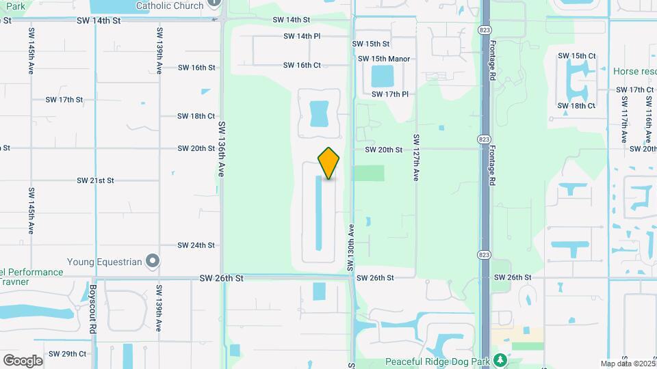 2161 SW 131st Ter Map and Location Details