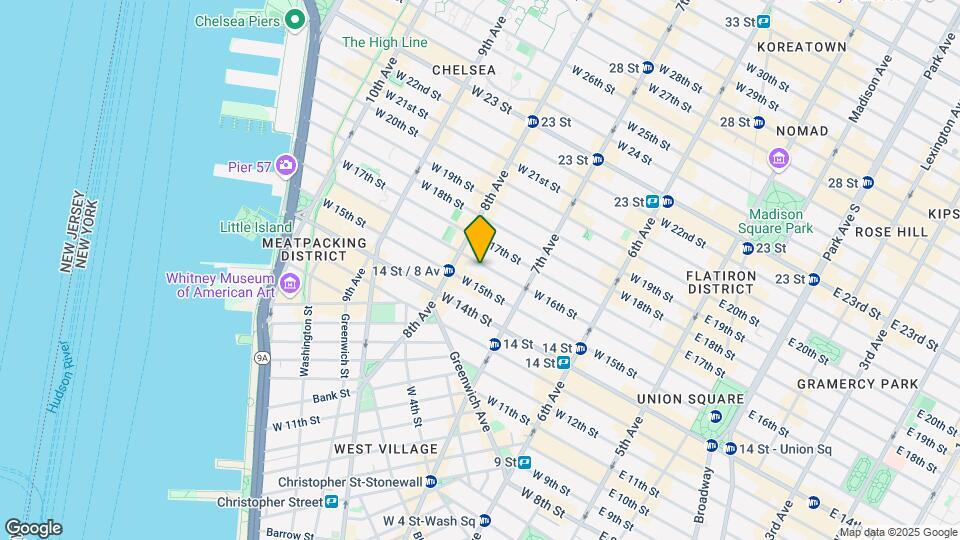 242-244 W 16th St Map and Location Details