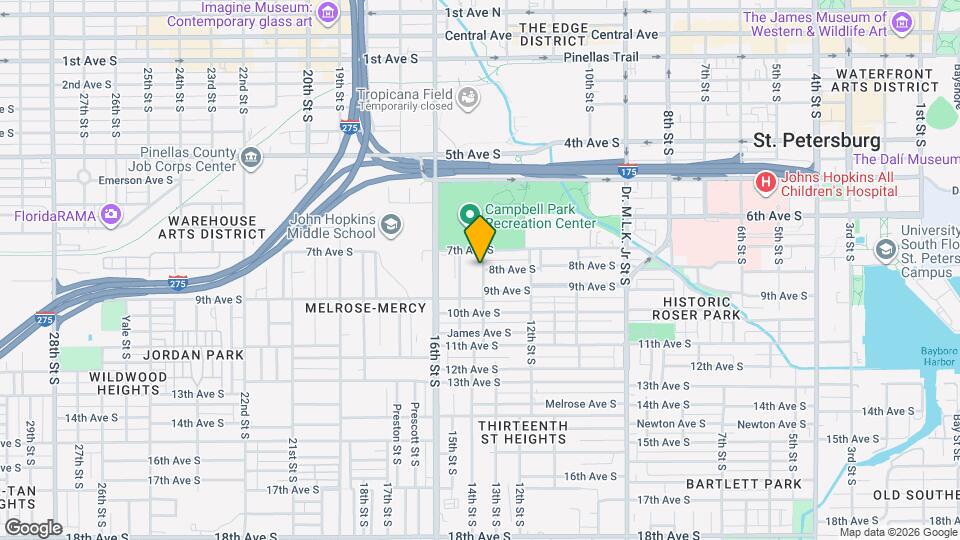 727 14th St S Map and Location Details