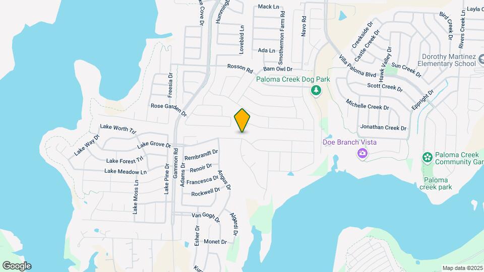 1501 Lake Grove Dr Map and Location Details