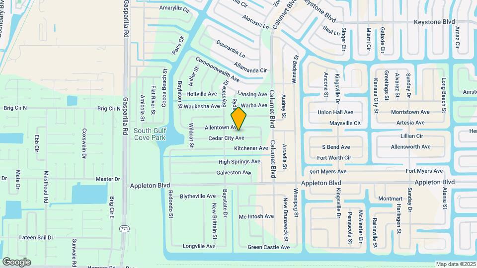13404 Cedar City Ave Map and Location Details