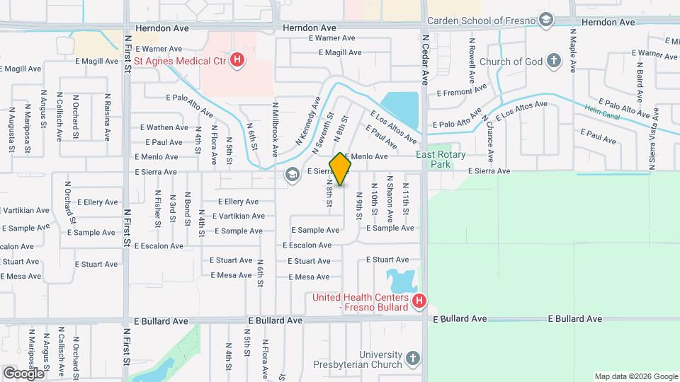 6345 N Spalding Ave Map and Location Details