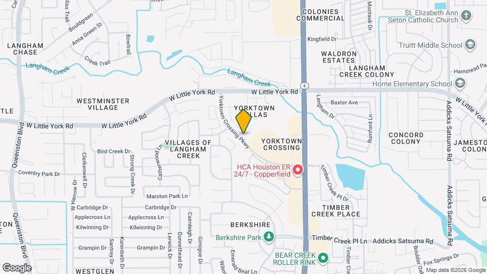 6007 Shelbourne Park Ln Map and Location Details