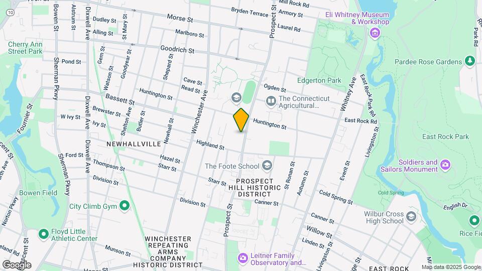 652 Prospect St Map and Location Details