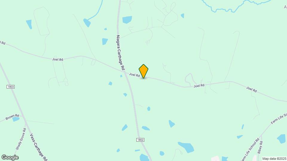 1481 Joel Rd Map and Location Details