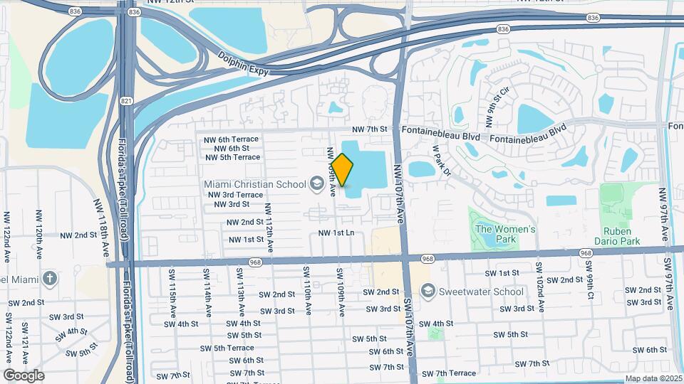 319 NW 109th Ave Map and Location Details