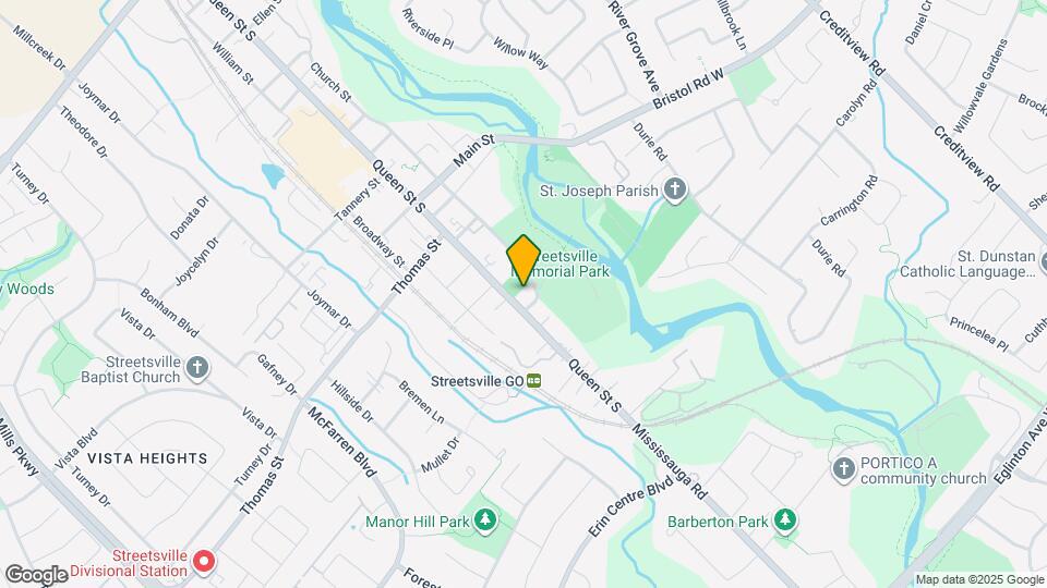 307 Queen St S Map and Location Details