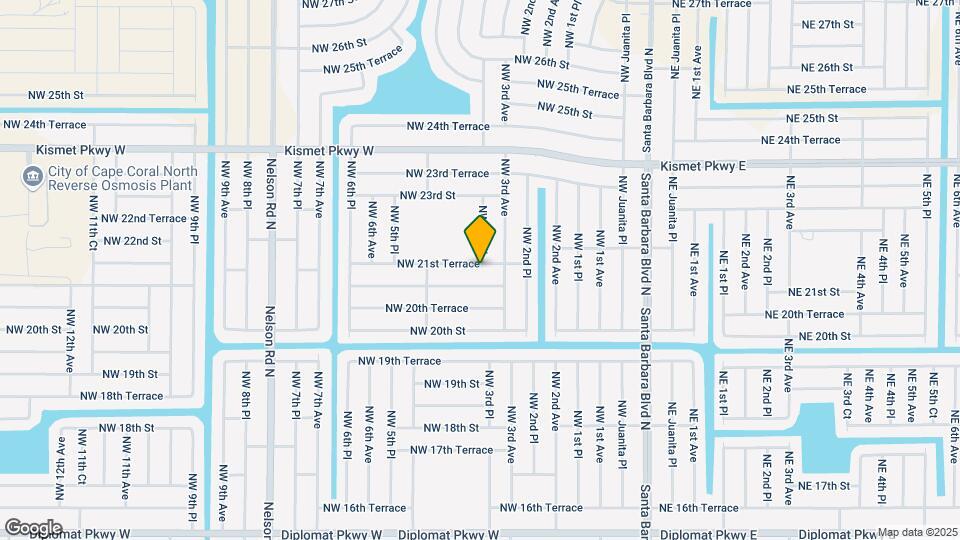 314 NW 21st Terrace Mapa y Detalles de la Ubicación