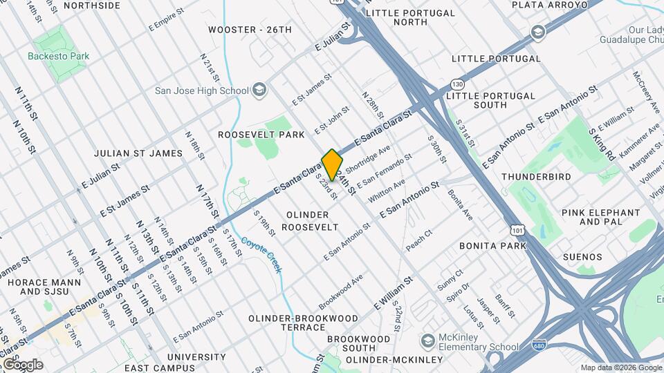 48 S 23rd St Map and Location Details