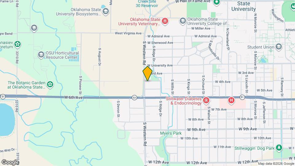 2223 W 4th Ave Map and Location Details