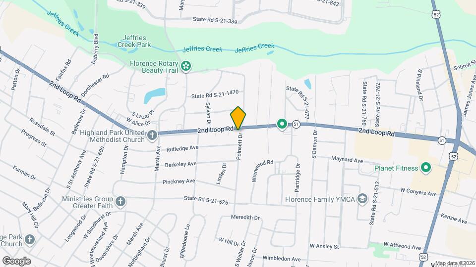 1100 2nd Loop Rd Map and Location Details