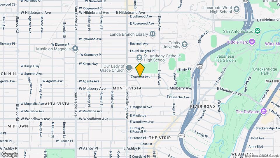 248 E Summit Ave Map and Location Details