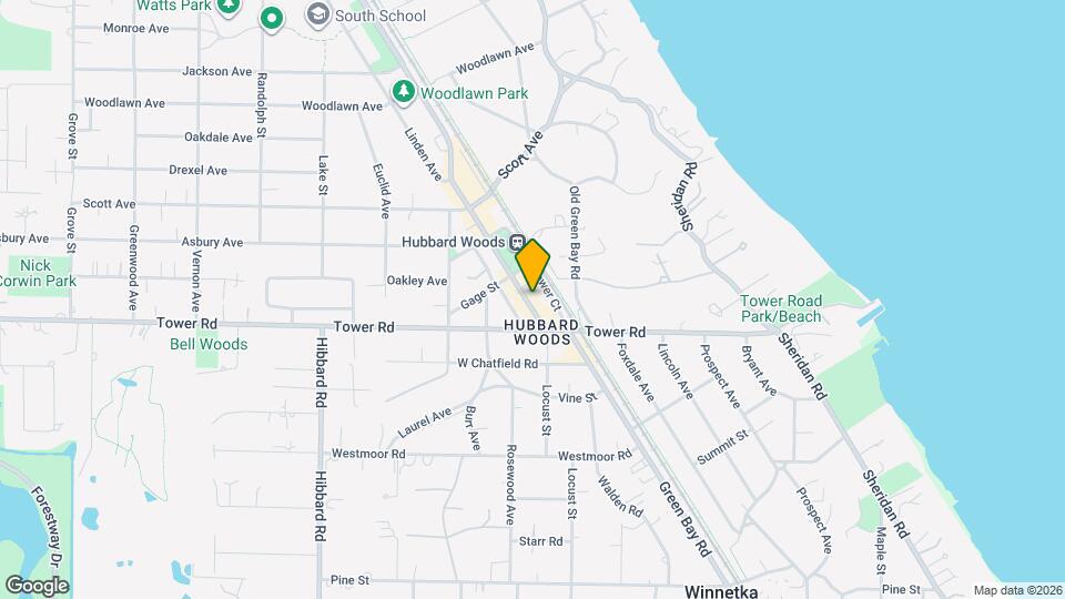 915 Green Bay Rd, Unit 3C Map and Location Details