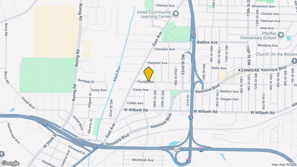 1222 Florida Ave Mapa y Detalles de la Ubicación