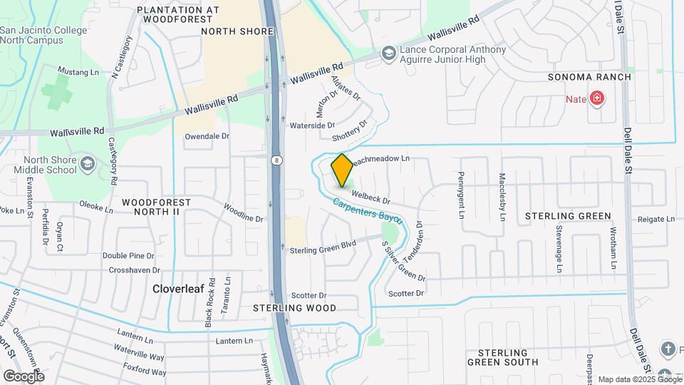 14820 Welbeck Dr Map and Location Details