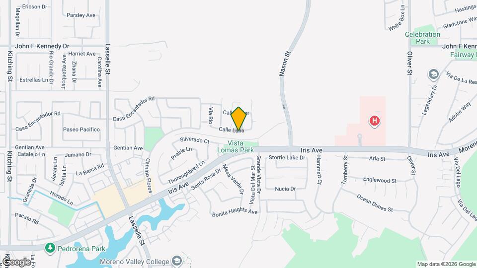 26845 Calle Luna Map and Location Details