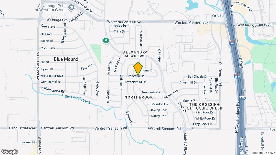 2316 Priscella Dr Map and Location Details
