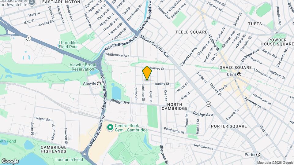 137 Dudley St, Unit 3 Map and Location Details