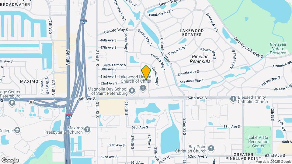 5127 Caesar Way S Map and Location Details