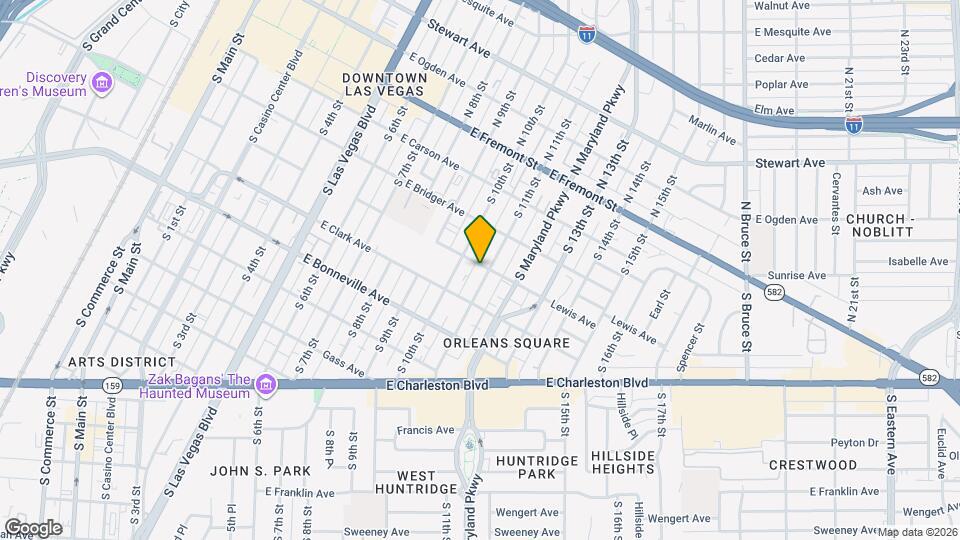 1020 Lewis Ave Map and Location Details