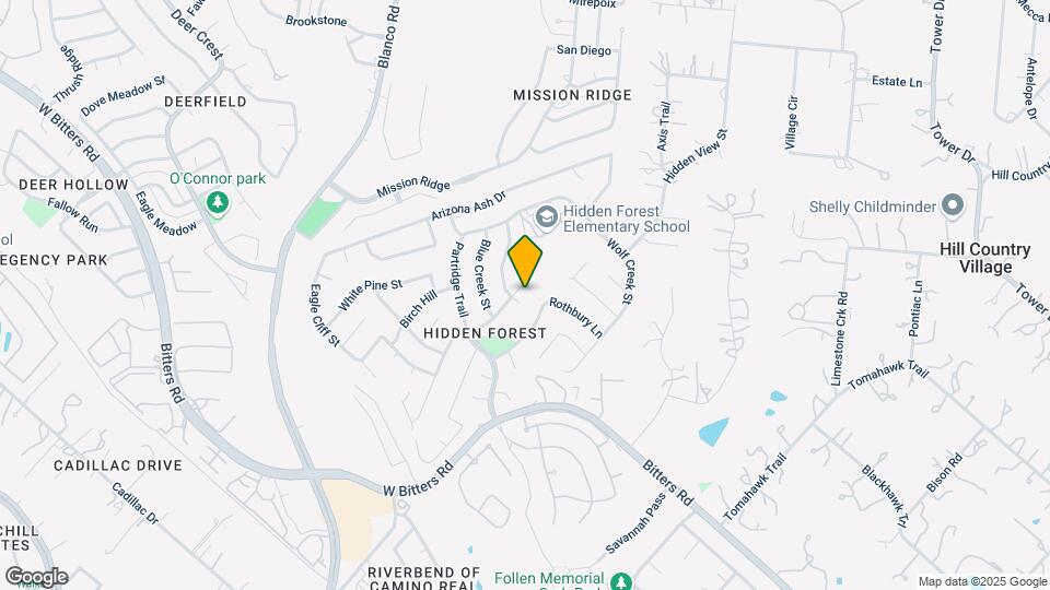 806 Sugar Pine Dr Map and Location Details