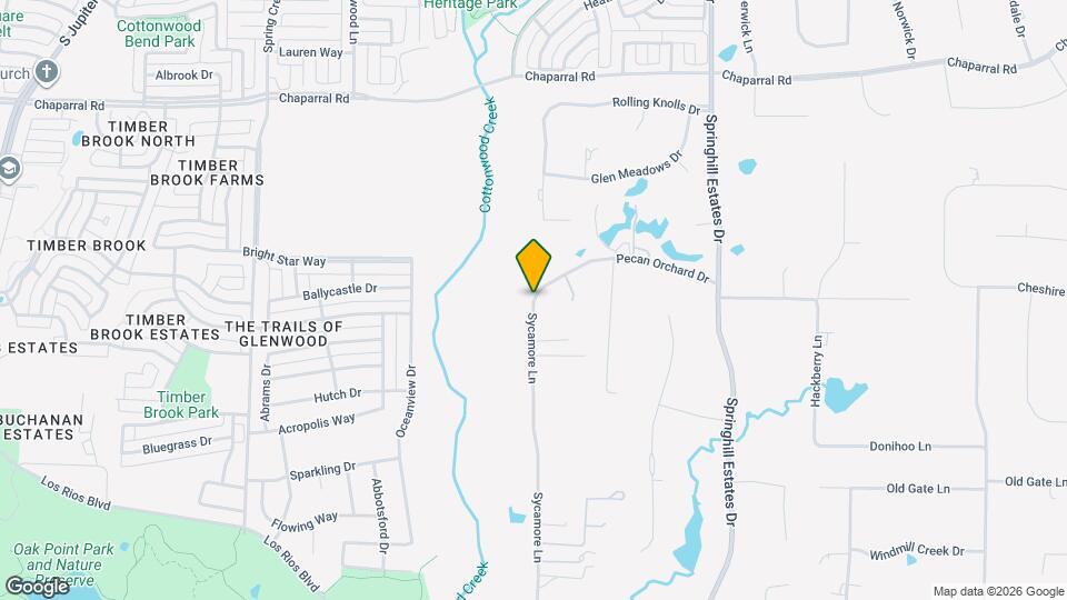 3905 Picato Dr Map and Location Details