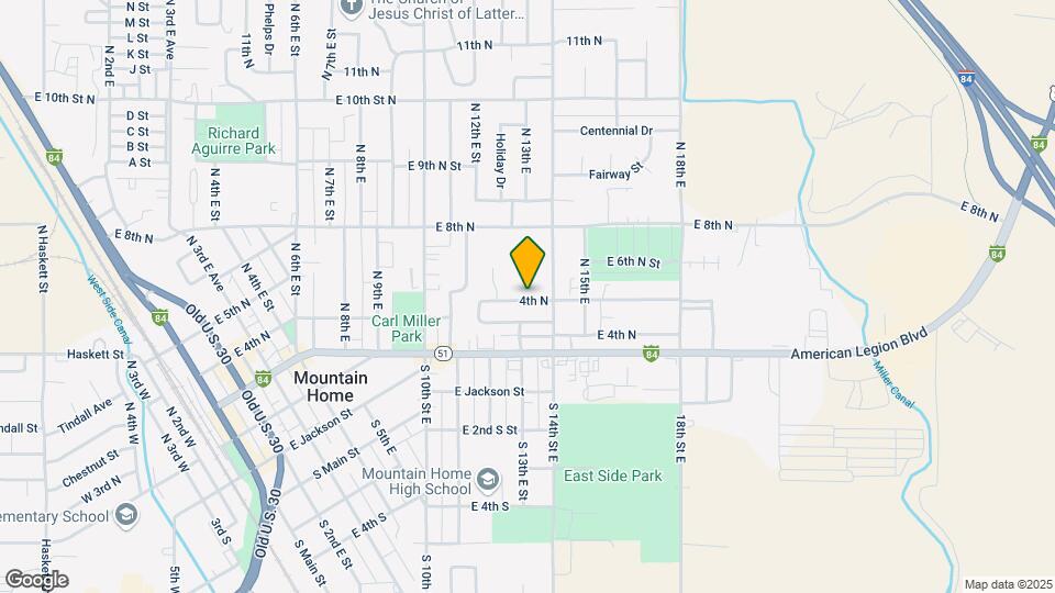 1320 E 5th N Mapa y Detalles de la Ubicación