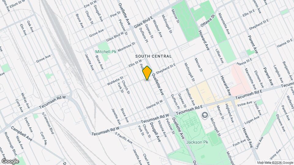 1515 Pelissier St Map and Location Details