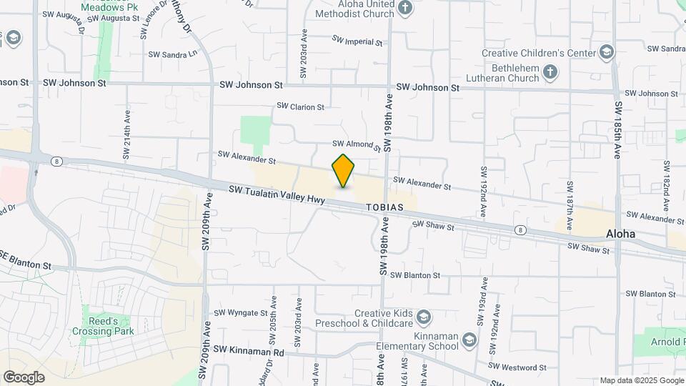 20125 SW Tualatin Valley Hwy Mapa y Detalles de la Ubicación