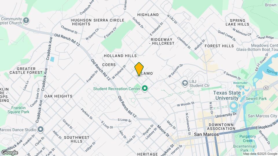 317 Yale St Map and Location Details