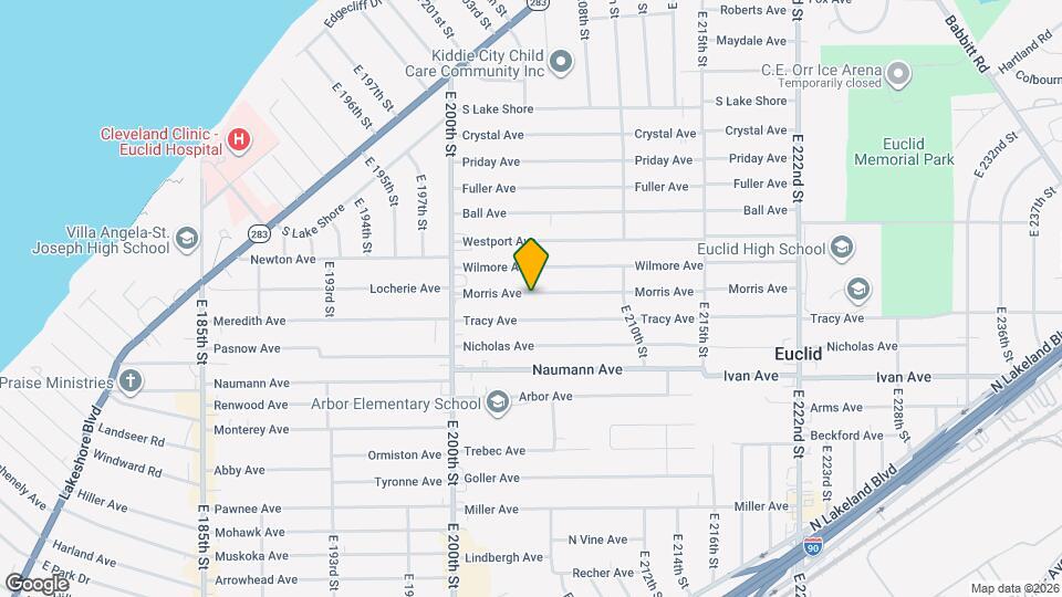 20500 Morris Ave Map and Location Details