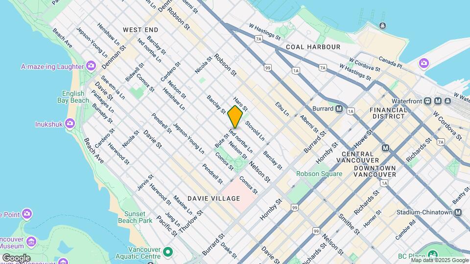 936 Bute St Map and Location Details