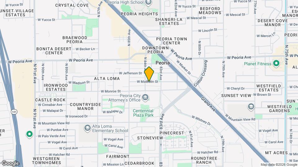 8375 W Madison St Map and Location Details