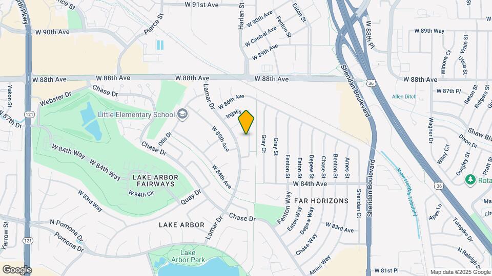 8519 Ingalls Cir Map and Location Details