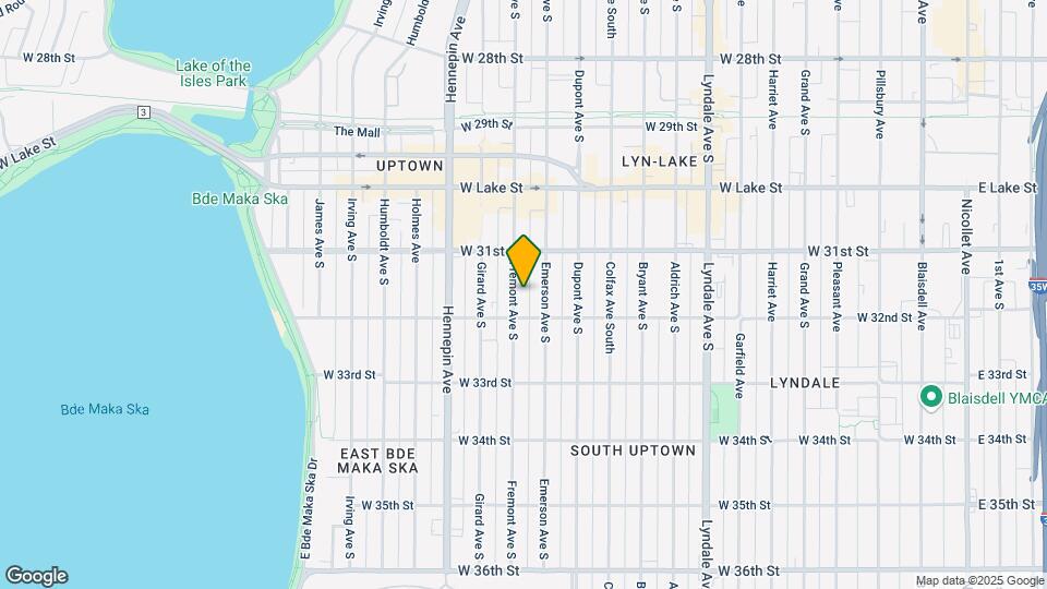 3133 Fremont Ave S Mapa y Detalles de la Ubicación