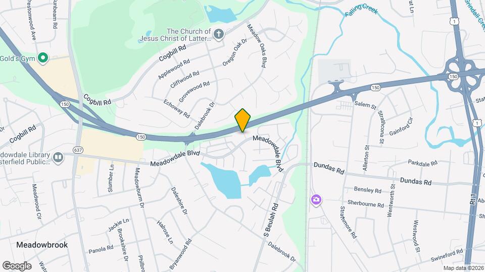 6112 Keydet Ct Map and Location Details