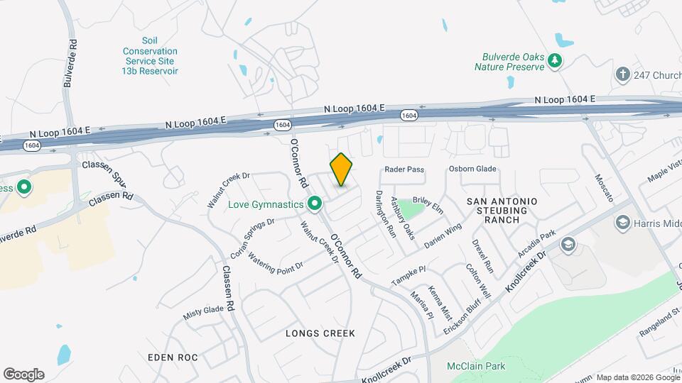 16102 Ambush Grove Mapa y Detalles de la Ubicación