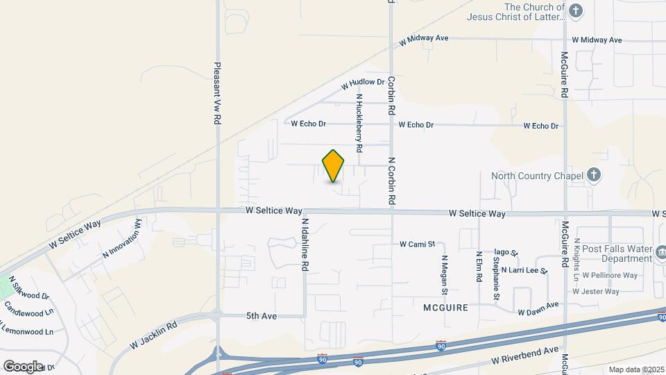 3451 W Lilac Ct Map and Location Details