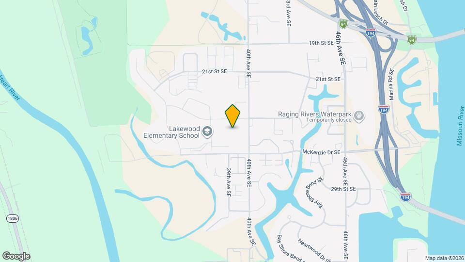 2516 Aquarius Ave SE Map and Location Details