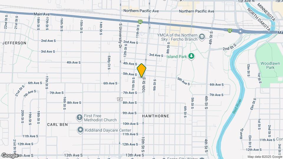 513 10th St S Map and Location Details